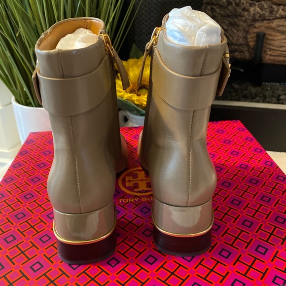 🔥SALE🔥Tory Burch Multi Logo Heel Ankle Boot - Picture 4 of 7